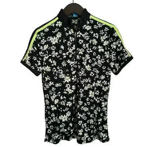 Women's PGA Tour Golf Shirt with Daisy Flowers - Size Small